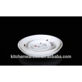 hot saled bulk custom kinds of round shape ceramic plate